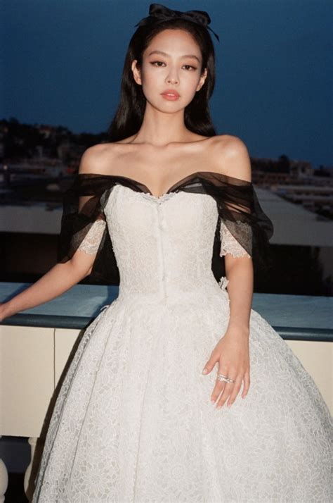 chanel white dress jennie|jennie chanel outfits.